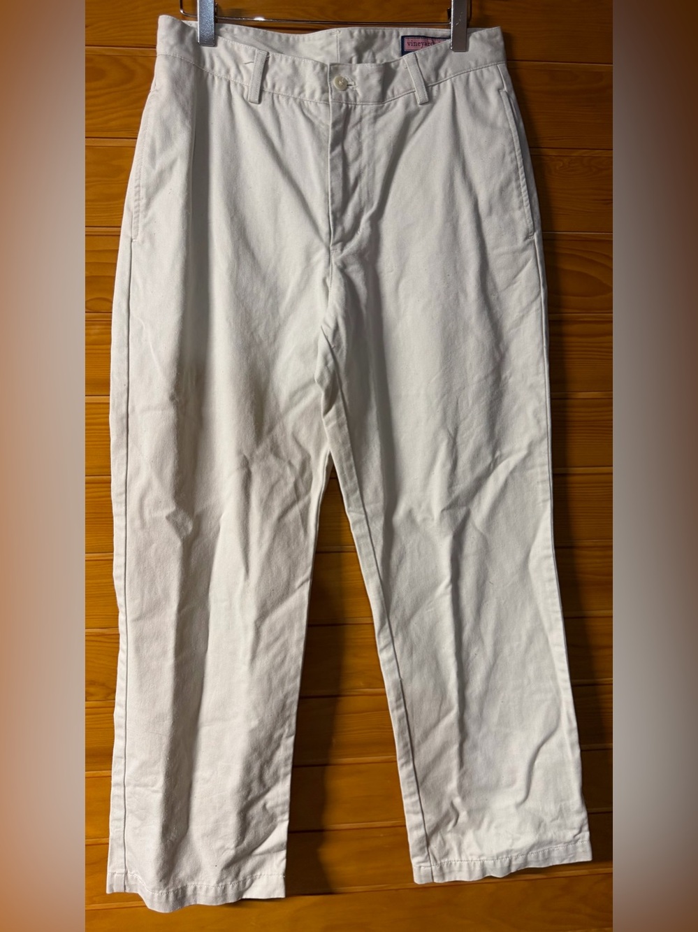 Vineyard Vines Men's White Chinos